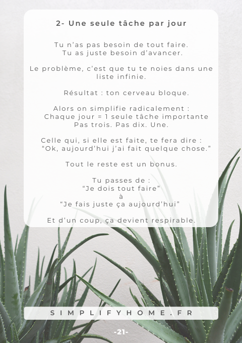 J'arrête de procrastiner (même quand je suis épuisé(e))